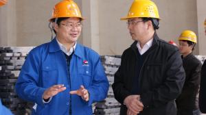 2011年3月16日，洛陽(yáng)市委副秘書長(zhǎng)蒞臨永寧金鉛視察指導(dǎo)工作