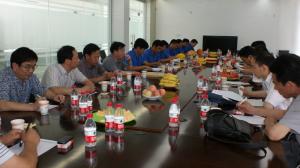 2011年7月15日，省市縣環(huán)保部門蒞臨我公司視察工作