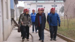 2016年1月5日董事長視察技改項(xiàng)目籌備情況